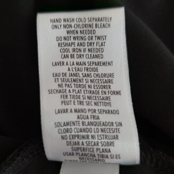 Petite Sophisticate V-Neck Surplice Midi Sheath Dress | Like New | XSP | Black - Picture 10 of 10